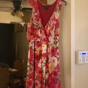 Floral maxi dress
